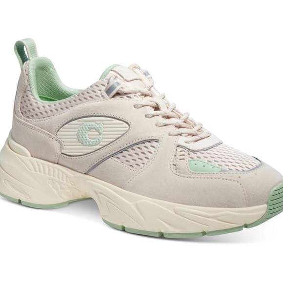 Coach Men’s mixed tech running style trainers - Picture 1 of 6